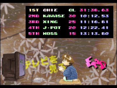 Screen ze hry Umihara Kawase Shun