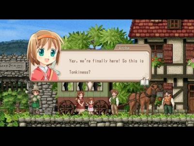 Screen ze hry Fortune Summoners: Secret of the Elemental Stone