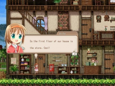 Screen ze hry Fortune Summoners: Secret of the Elemental Stone