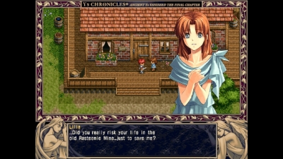 Screen ze hry Ys II: Ancient Ys Vanished - The Final Chapter