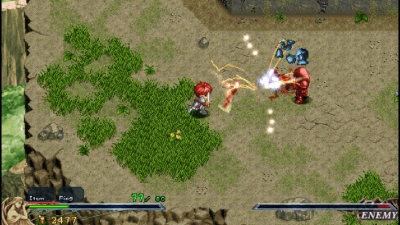 Screen ze hry Ys II: Ancient Ys Vanished - The Final Chapter
