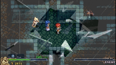Screen ze hry Ys II: Ancient Ys Vanished - The Final Chapter