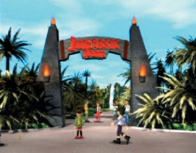 Screen ze hry Universal Studios Theme Park Adventure