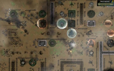 Screen ze hry Gratuitous Tank Battles