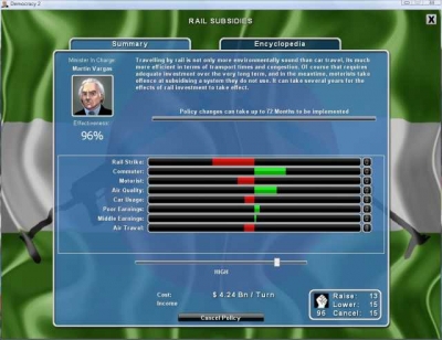Screen ze hry Democracy 2