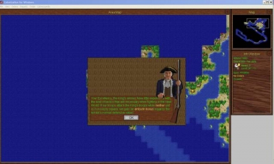 Screen ze hry Sid Meier´s Colonization