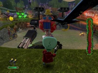 Screen ze hry Death Jr.