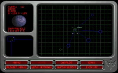 Screen ze hry Wing Commander Armada