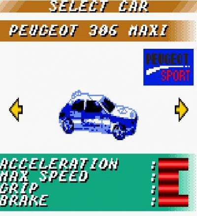 Screen ze hry V-Rally: Championship Edition