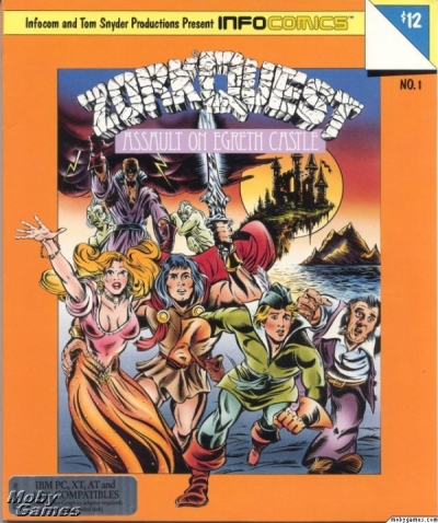 Screen Zork Quest 1: Assault on Egreth Castle