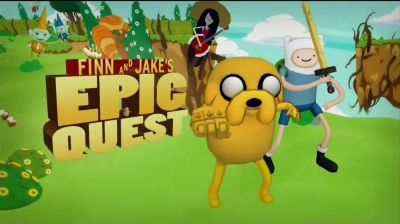 Screen Finn and Jake�s Epic Quest