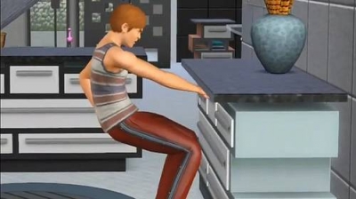 Screen ze hry Sims 3 High-End Loft Stuff