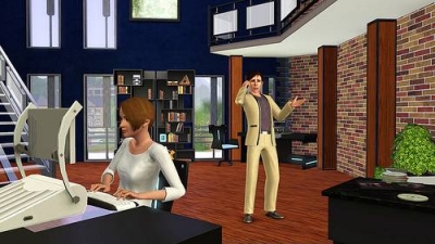Screen ze hry Sims 3 High-End Loft Stuff