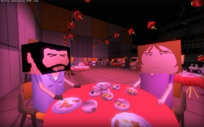 Screen ze hry Thirty Flights of Loving