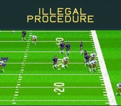 Screen ze hry Madden NFL 95