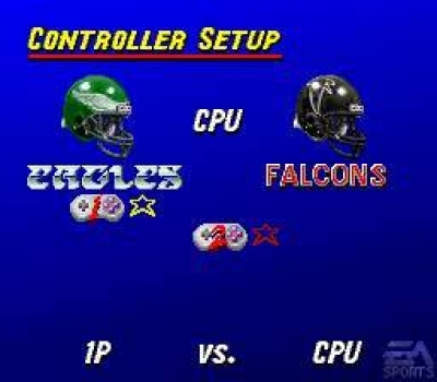 Screen ze hry Madden NFL 95