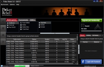 Screen PokerRebel