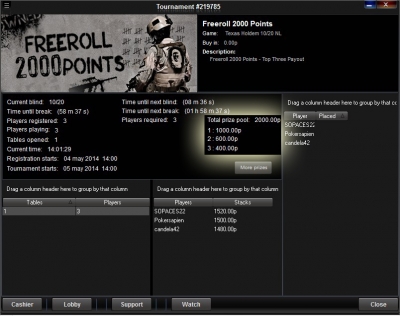 Screen PokerRebel