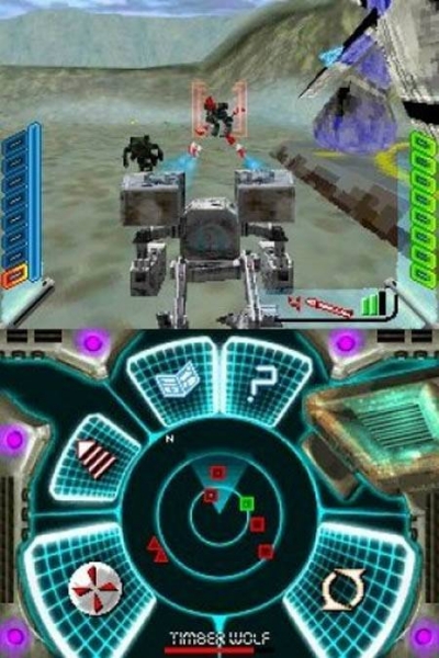 Screen ze hry MechAssault: Phantom War