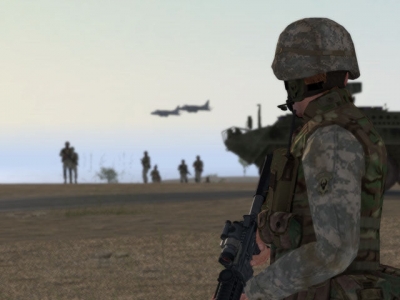 Screen ze hry ArmA: Gold Edition