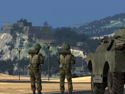 Screen ze hry ArmA: Gold Edition