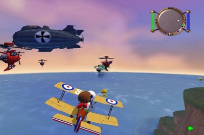Screen Snoopy vs. The Red Baron(TM)