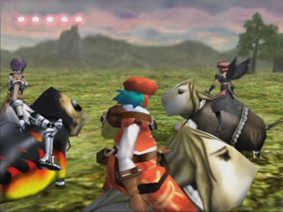 Screen ze hry .hack//frgment