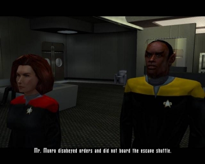 Screen ze hry Star Trek: Voyager - Elite Force