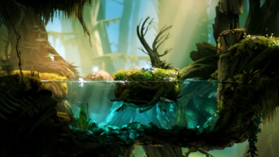 Artwork ke he Ori and the Blind Forest