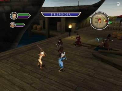 Screen ze hry Avatar: The Last Airbender