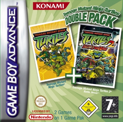 Artwork ke he Teenage Mutant Ninja Turtles: Double Pack