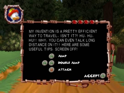 Screen ze hry Donald Duck: Goin Quackers
