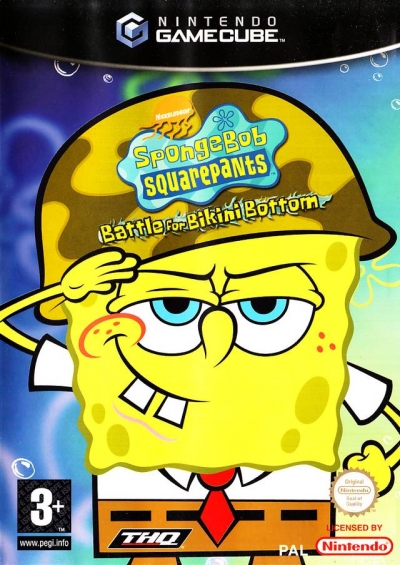 Obal hry SpongeBob SquarePants: Battle for Bikini Bottom