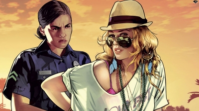 Artwork ke he Grand Theft Auto V