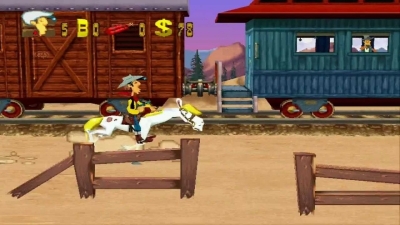 Screen ze hry LUCKY LUKE