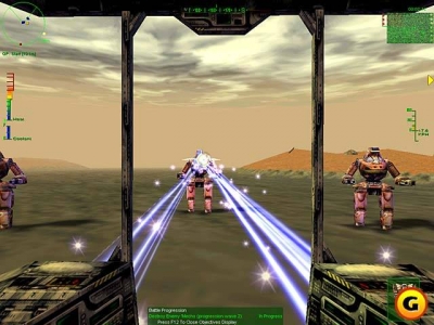 Screen ze hry MechWarrior 3