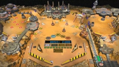 Artwork ke he 3-D Ultra Pinball