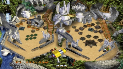 Artwork ke he 3-D Ultra Pinball: The Lost Continent