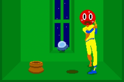Screen ze hry Rhythm Tengoku