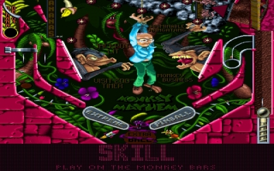 Screen ze hry Extreme Pinball