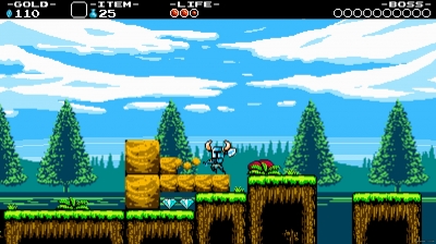 Screen ze hry Shovel Knight