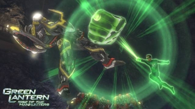 Screen ze hry Green Lantern: Rise Of The Manhunters