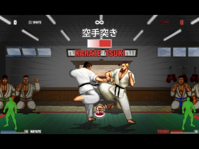 Screen ze hry Karate Master Knock Down Blow