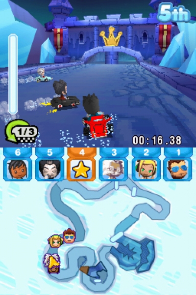 Screen ze hry MySims Racing
