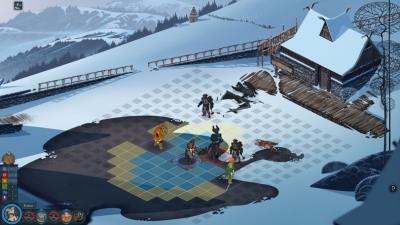 Screen ze hry The Banner Saga