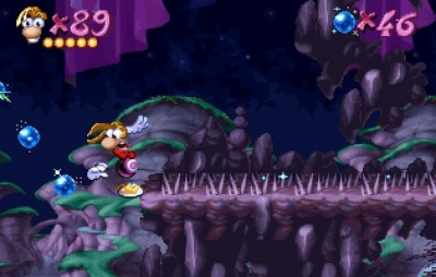 Screen ze hry Rayman Forever