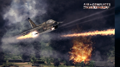 Screen ze hry Air Conflicts: Vietnam