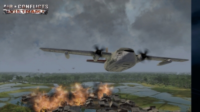 Screen ze hry Air Conflicts: Vietnam