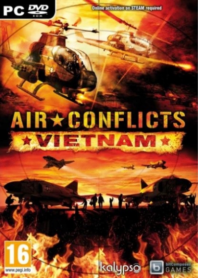 Obal hry Air Conflicts: Vietnam