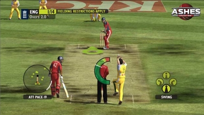 Screen ze hry Ashes Cricket 2013